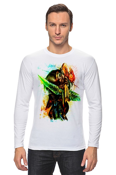 Заказать лонгслив в Москве. Лонгслив Windrunner art  от ___Maks___ПоповLP . - готовые дизайны и нанесение принтов.