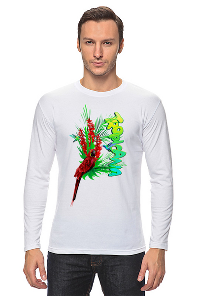 Заказать лонгслив в Москве. Лонгслив Tropicana. от Zorgo-Art  - готовые дизайны и нанесение принтов.