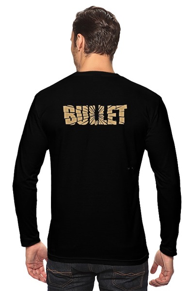 Заказать лонгслив в Москве. Лонгслив Bullet Band от Leichenwagen - готовые дизайны и нанесение принтов.