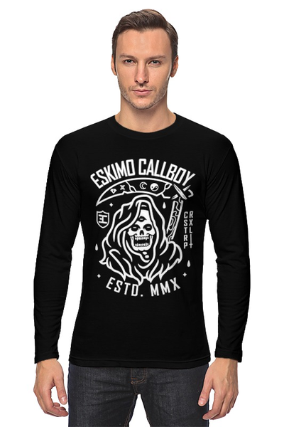 Заказать лонгслив в Москве. Лонгслив Eskimo Callboy от geekbox - готовые дизайны и нанесение принтов.