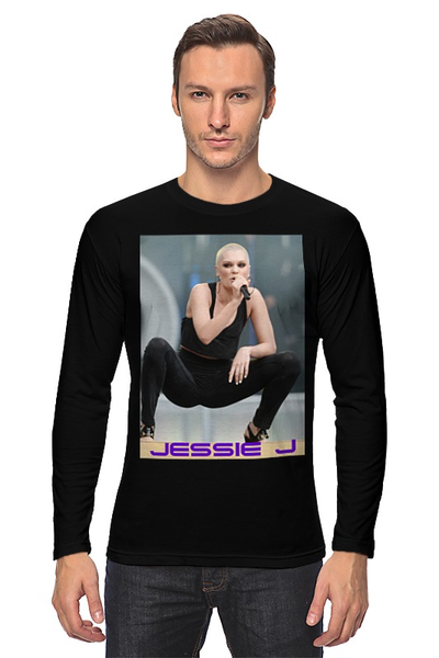 Заказать лонгслив в Москве. Лонгслив Jessie J от Vladec11 - готовые дизайны и нанесение принтов.