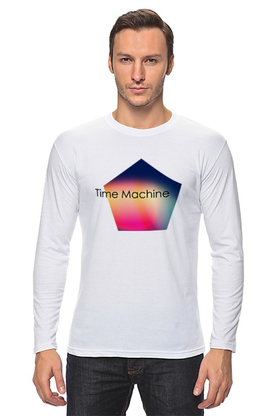 Заказать лонгслив в Москве. Лонгслив Time Machine от JPshirt - готовые дизайны и нанесение принтов.