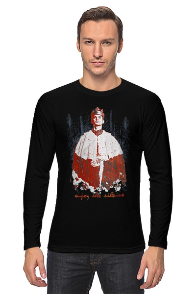 Заказать лонгслив в Москве. Лонгслив Depeche Mode / Enjoy The Silence от OEX design - готовые дизайны и нанесение принтов.