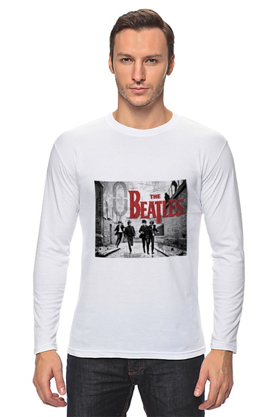 Заказать лонгслив в Москве. Лонгслив "The Beatles" от Fedor - готовые дизайны и нанесение принтов.