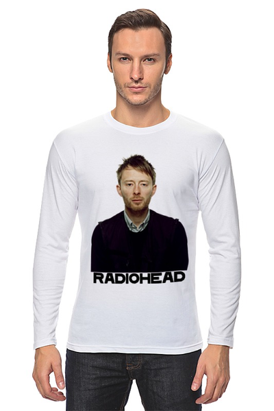 Заказать лонгслив в Москве. Лонгслив Radiohead  от rancid - готовые дизайны и нанесение принтов.