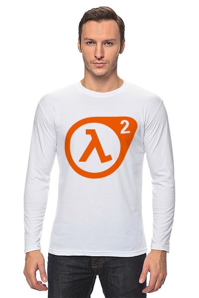 Заказать лонгслив в Москве. Лонгслив half-life 2 от VashAdmin - готовые дизайны и нанесение принтов.