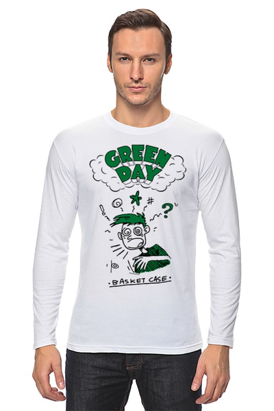 Заказать лонгслив в Москве. Лонгслив Green Day от geekbox - готовые дизайны и нанесение принтов.