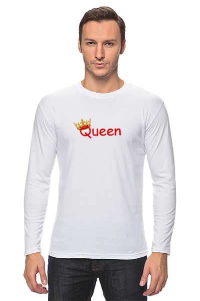 Заказать лонгслив в Москве. Лонгслив Queen от dosiks97 - готовые дизайны и нанесение принтов.