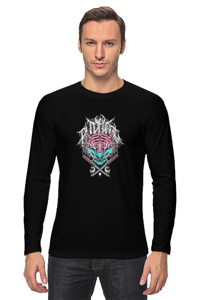 Заказать лонгслив в Москве. Лонгслив Tiger от YellowCloverShop - готовые дизайны и нанесение принтов.