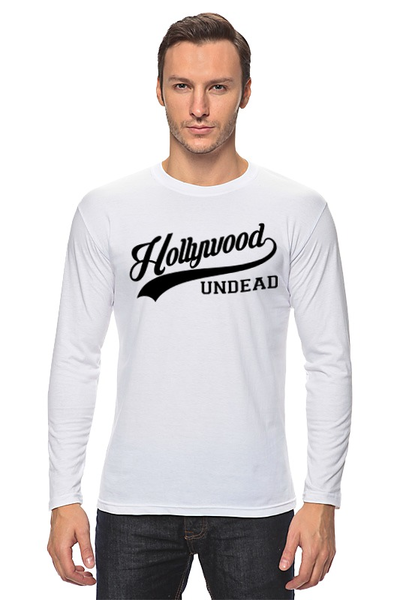 Заказать лонгслив в Москве. Лонгслив Hollywood Undead спорт от inPrintio - готовые дизайны и нанесение принтов.