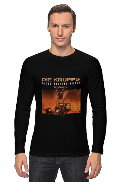 Заказать лонгслив в Москве. Лонгслив Die Krupps / Metal Machine Music от OEX design - готовые дизайны и нанесение принтов.