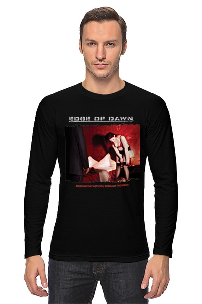 Заказать лонгслив в Москве. Лонгслив Edge Of Dawn ‎\ Anything That Gets You... от OEX design - готовые дизайны и нанесение принтов.