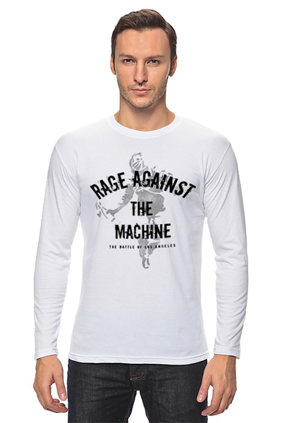 Заказать лонгслив в Москве. Лонгслив Rage Against the Machine от geekbox - готовые дизайны и нанесение принтов.