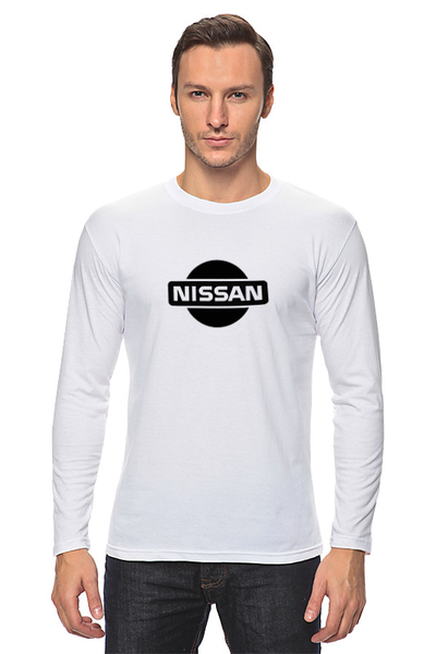 Заказать лонгслив в Москве. Лонгслив Nissan от THE_NISE  - готовые дизайны и нанесение принтов.