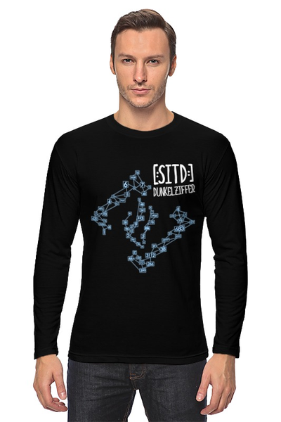 Заказать лонгслив в Москве. Лонгслив [:SITD:]  / Dunkelziffer от OEX design - готовые дизайны и нанесение принтов.
