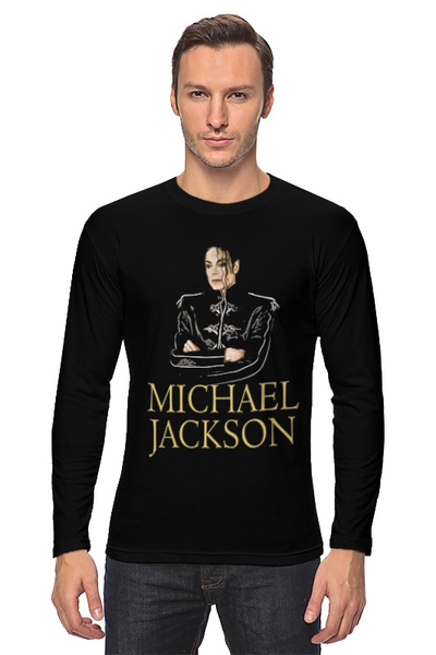 Заказать лонгслив в Москве. Лонгслив Michael Jackson от carolina - готовые дизайны и нанесение принтов.