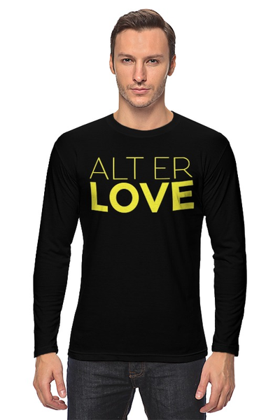 Заказать лонгслив в Москве. Лонгслив alter love от cherdantcev - готовые дизайны и нанесение принтов.
