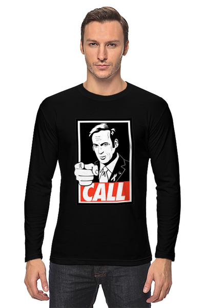 Заказать лонгслив в Москве. Лонгслив Call Saul от skynatural - готовые дизайны и нанесение принтов.