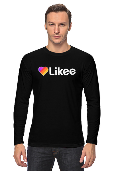 Заказать лонгслив в Москве. Лонгслив Likee  от DESIGNER   - готовые дизайны и нанесение принтов.
