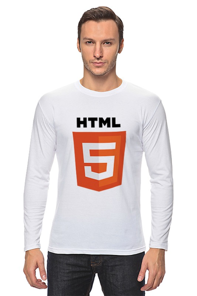 Заказать лонгслив в Москве. Лонгслив HTML 5 от Nalivaev - готовые дизайны и нанесение принтов.