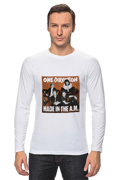 Заказать лонгслив в Москве. Лонгслив One Direction от cherdantcev - готовые дизайны и нанесение принтов.