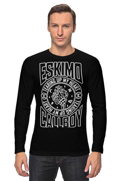Заказать лонгслив в Москве. Лонгслив Eskimo Callboy от geekbox - готовые дизайны и нанесение принтов.