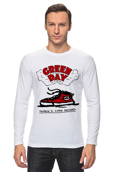 Заказать лонгслив в Москве. Лонгслив Green Day от geekbox - готовые дизайны и нанесение принтов.