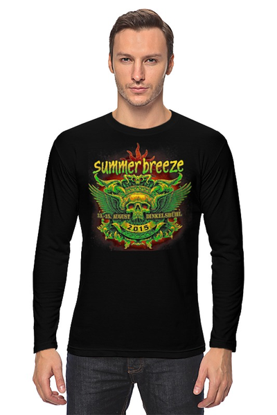 Заказать лонгслив в Москве. Лонгслив Summer Breeze от Leichenwagen - готовые дизайны и нанесение принтов.
