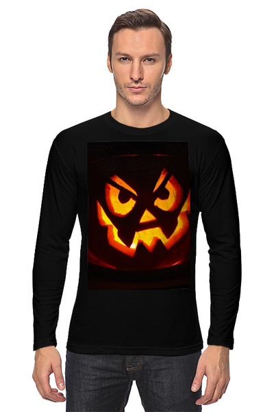 Заказать лонгслив в Москве. Лонгслив Helloween от Ольга - готовые дизайны и нанесение принтов.