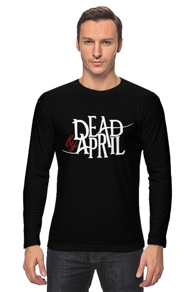 Заказать лонгслив в Москве. Лонгслив Dead by April от geekbox - готовые дизайны и нанесение принтов.