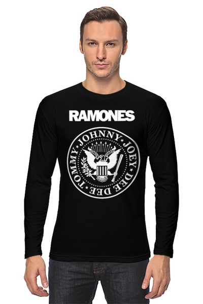 Заказать лонгслив в Москве. Лонгслив Ramones от rancid - готовые дизайны и нанесение принтов.