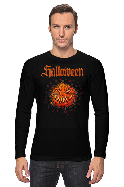 Заказать лонгслив в Москве. Лонгслив Halloween от Leichenwagen - готовые дизайны и нанесение принтов.