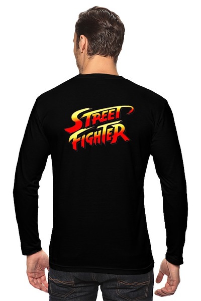 Заказать лонгслив в Москве. Лонгслив Street Fighter Ryu от Combat Wear - готовые дизайны и нанесение принтов.