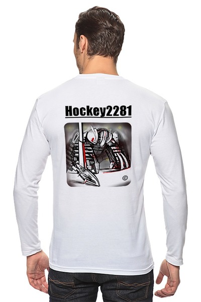 Заказать лонгслив в Москве. Лонгслив Hockey 2281 от Alexander Goryunov - готовые дизайны и нанесение принтов.