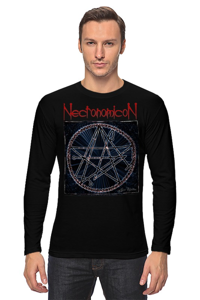 Заказать лонгслив в Москве. Лонгслив Necronomicon от Leichenwagen - готовые дизайны и нанесение принтов.