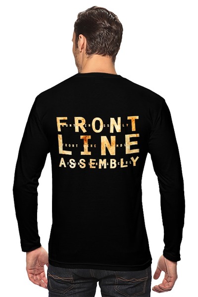 Заказать лонгслив в Москве. Лонгслив Front Line Assembly / Hard Wired от OEX design - готовые дизайны и нанесение принтов.