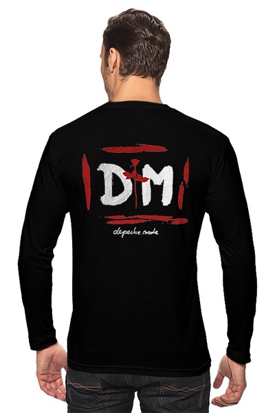 Заказать лонгслив в Москве. Лонгслив Depeche Mode / Enjoy The Silence от OEX design - готовые дизайны и нанесение принтов.