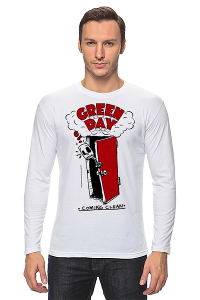 Заказать лонгслив в Москве. Лонгслив Green Day от geekbox - готовые дизайны и нанесение принтов.
