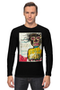 Заказать лонгслив в Москве. Лонгслив Jean-Michel Basquiat от Just kidding - готовые дизайны и нанесение принтов.