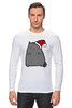 Заказать лонгслив в Москве. Лонгслив New Year Cat от skynatural - готовые дизайны и нанесение принтов.
