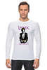 Заказать лонгслив в Москве. Лонгслив IAMX / Kiss And Swallow от OEX design - готовые дизайны и нанесение принтов.