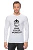 Заказать лонгслив в Москве. Лонгслив Keep calm and love street workout от sabirzanov2015@mail.ru - готовые дизайны и нанесение принтов.
