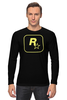 Заказать лонгслив в Москве. Лонгслив Rockstar Staff T-Shirt от Nalivaev - готовые дизайны и нанесение принтов.