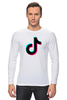 Заказать лонгслив в Москве. Лонгслив TikTok  от DESIGNER   - готовые дизайны и нанесение принтов.