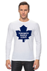 Заказать лонгслив в Москве. Лонгслив Toronto Maple Leafs / NHL Canada от KinoArt - готовые дизайны и нанесение принтов.