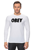 Заказать лонгслив в Москве. Лонгслив OBEY  от DESIGNER   - готовые дизайны и нанесение принтов.