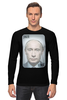 Заказать лонгслив в Москве. Лонгслив Putin Joker от anton-vstroy@mail.ru - готовые дизайны и нанесение принтов.