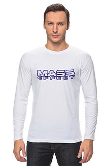 Заказать лонгслив в Москве. Лонгслив Mass Effect от THE_NISE  - готовые дизайны и нанесение принтов.