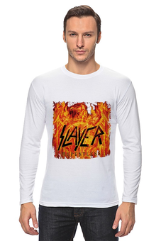 Заказать лонгслив в Москве. Лонгслив Slayer Repentless 2015 от Илья - готовые дизайны и нанесение принтов.