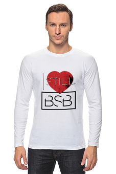 Заказать лонгслив в Москве. Лонгслив I Still Love BSB от BackStreet Boys - готовые дизайны и нанесение принтов.